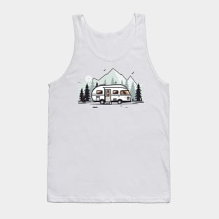 minimalist Vanlife Tank Top